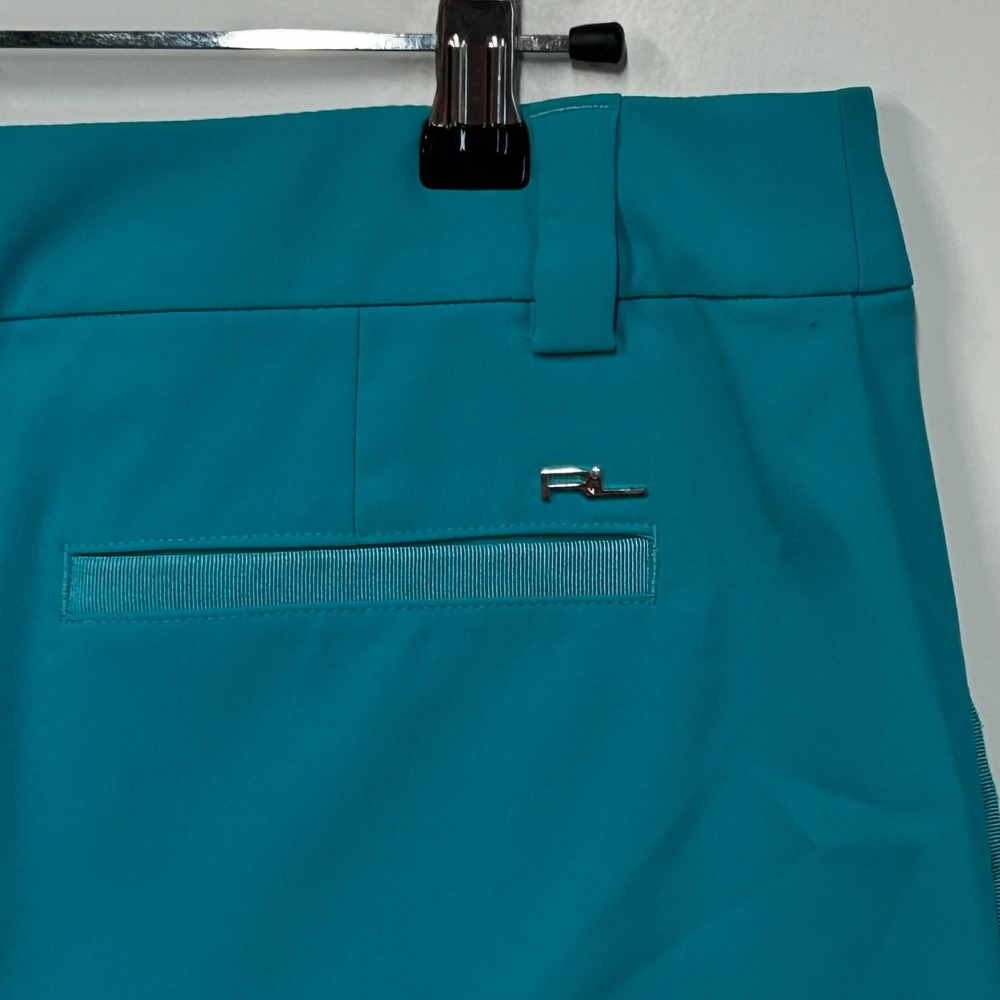 Polo Golf‎ Ralph Lauren Womens Turquoise Blue Performance Skort Size 6 Side Zip - Picture 4 of 14